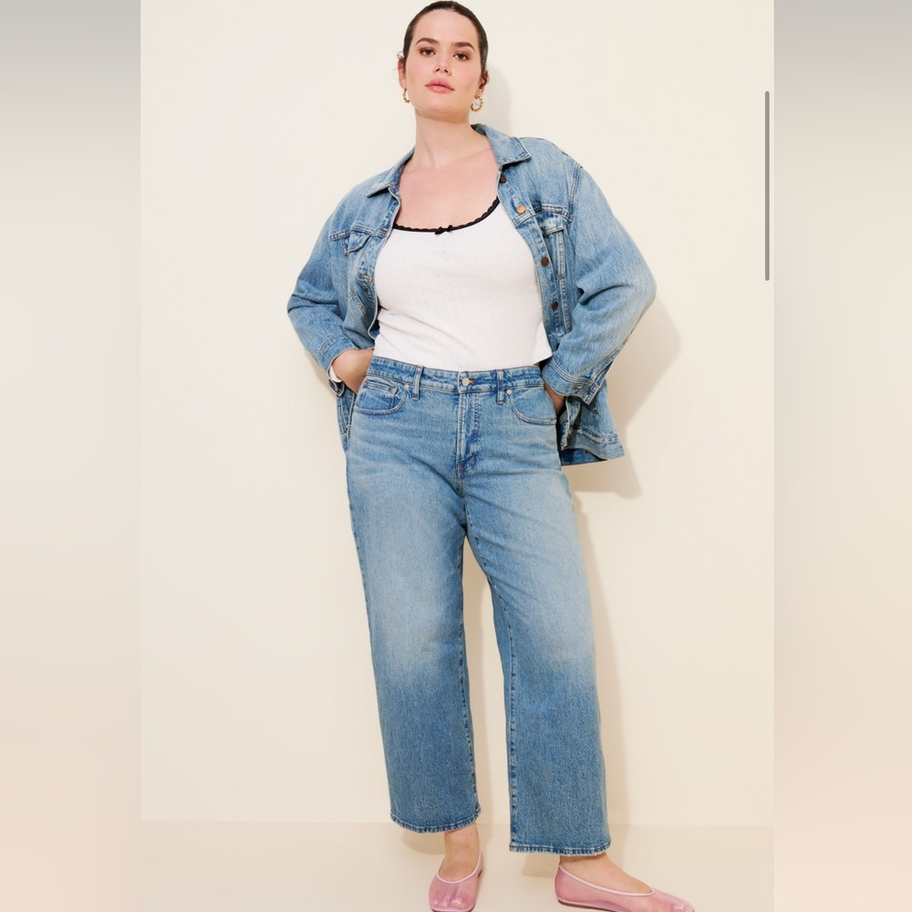 Madewell the perfect vintage wide leg jeans